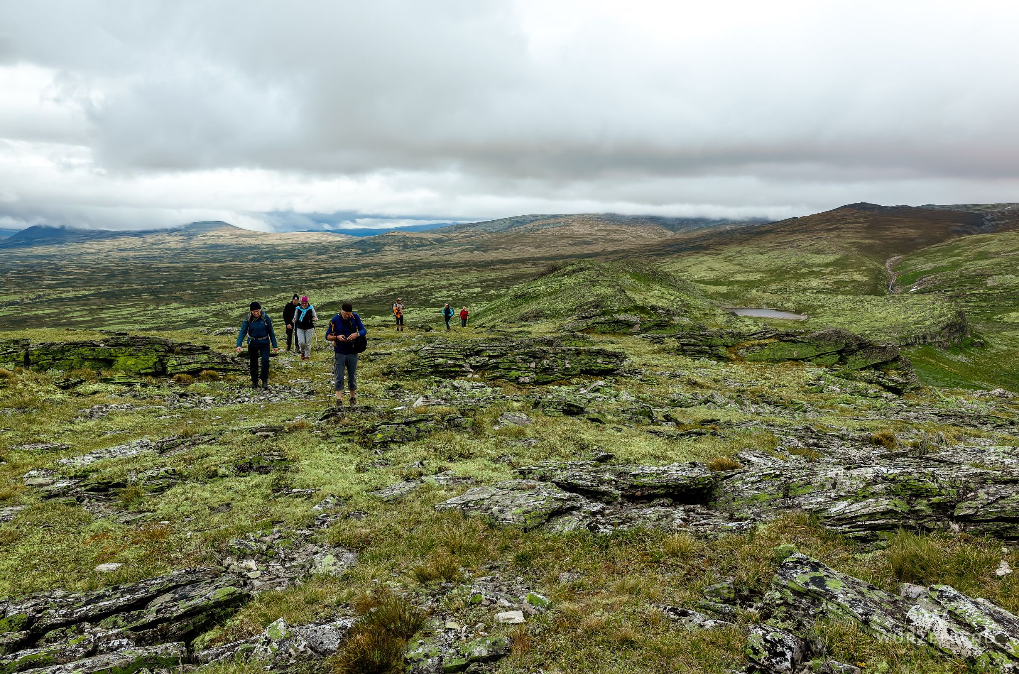 Unterwegs zur Peer-Gynt-Hütte im  Rondane-Nationalpark