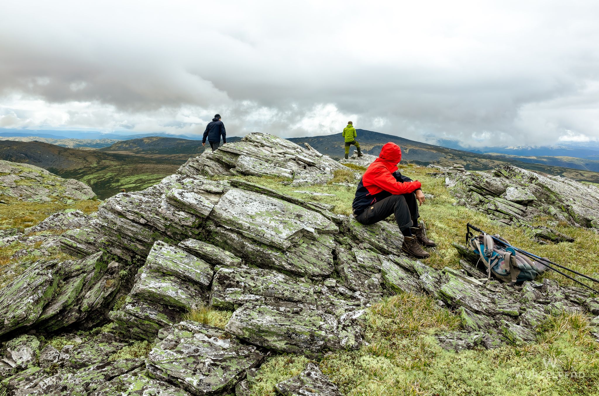 Unterwegs zur Peer-Gynt-Hütte im  Rondane-Nationalpark