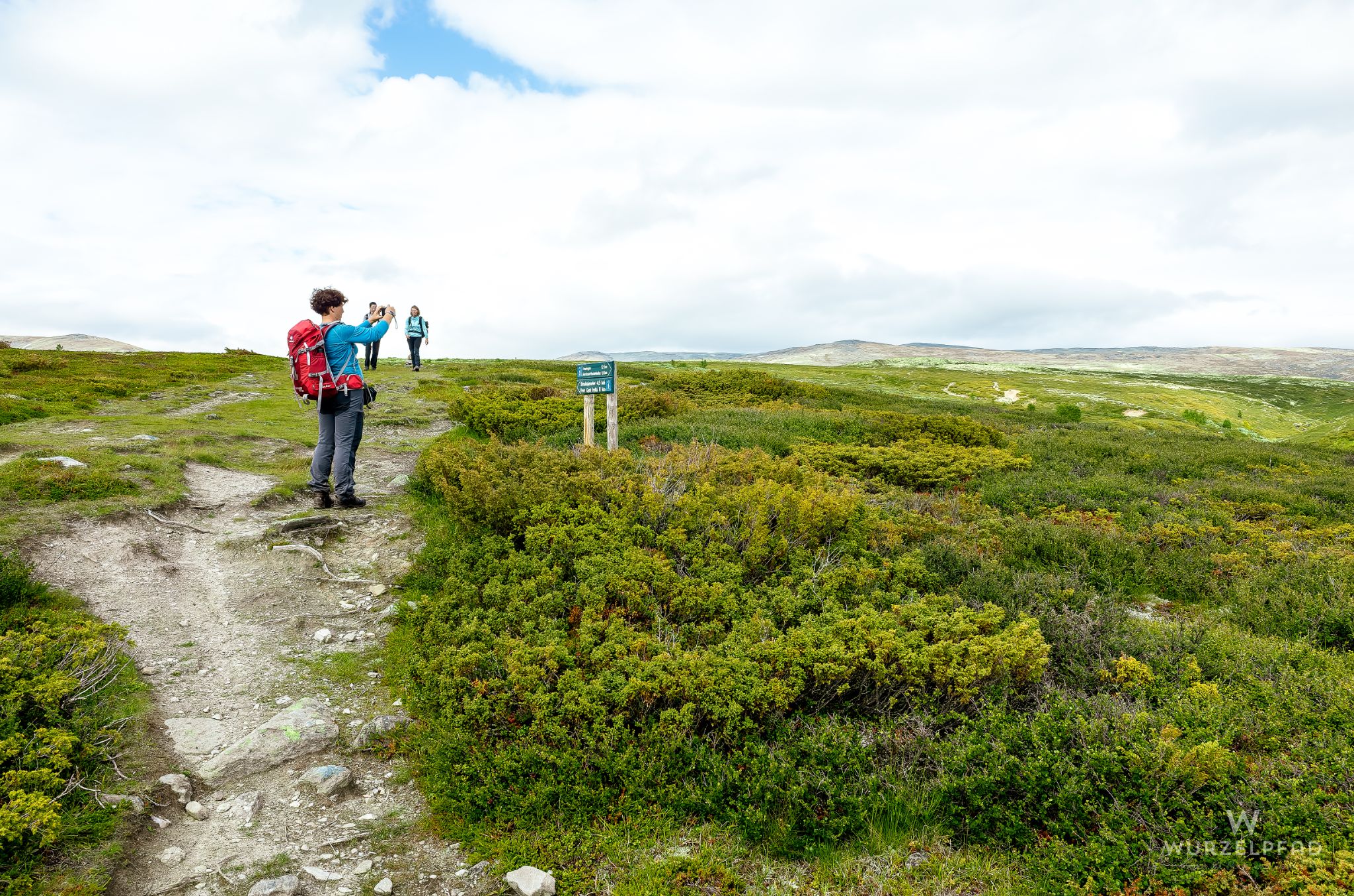 Unterwegs zur Peer-Gynt-Hütte im  Rondane-Nationalpark