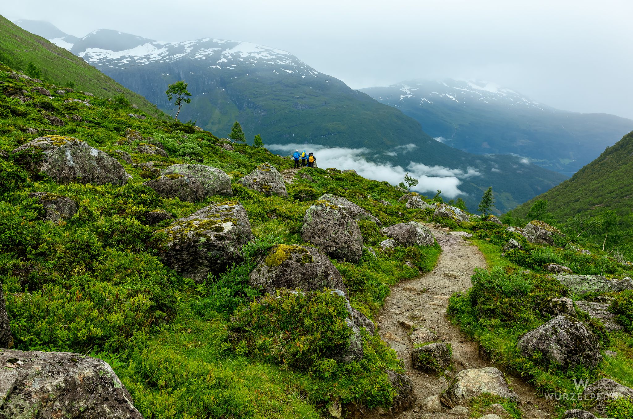 Wanderer an der Skala