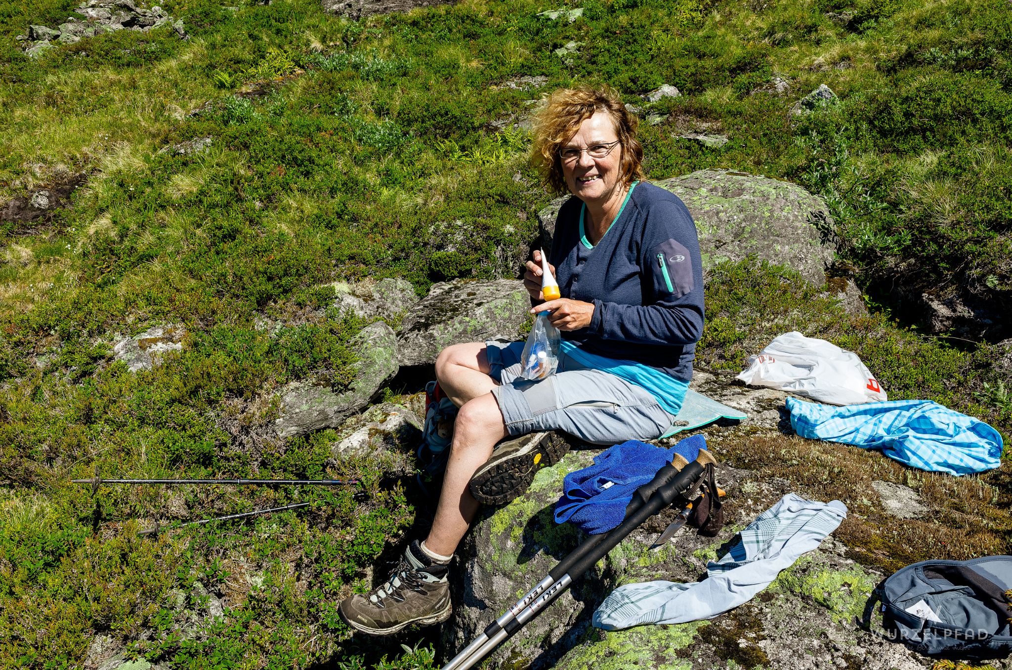Unterwegs am Skredfjellet