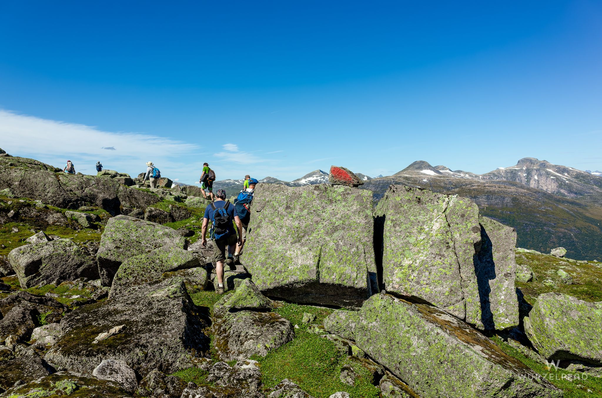Unterwegs am Skredfjellet