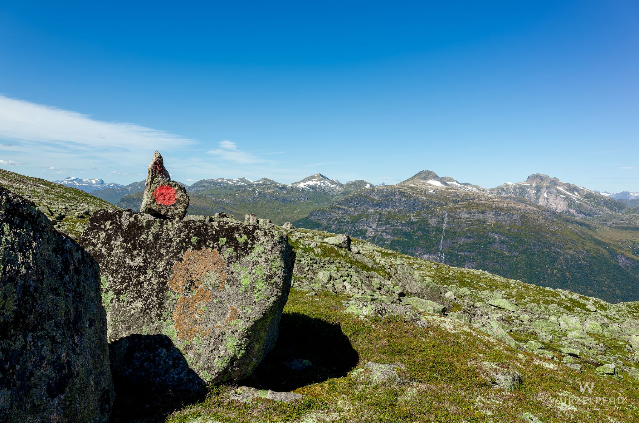 Unterwegs am Skredfjellet