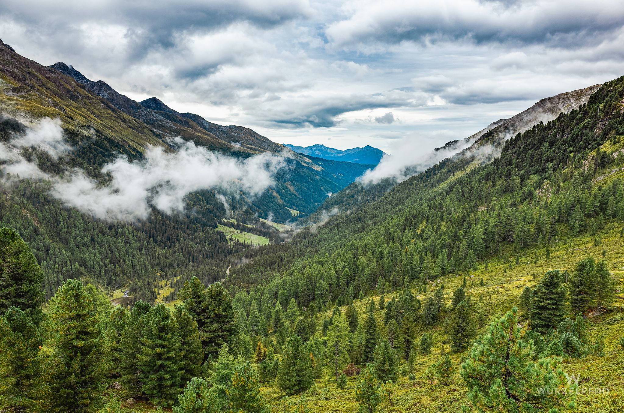 Blick durch's Debanttal Richtung Süden