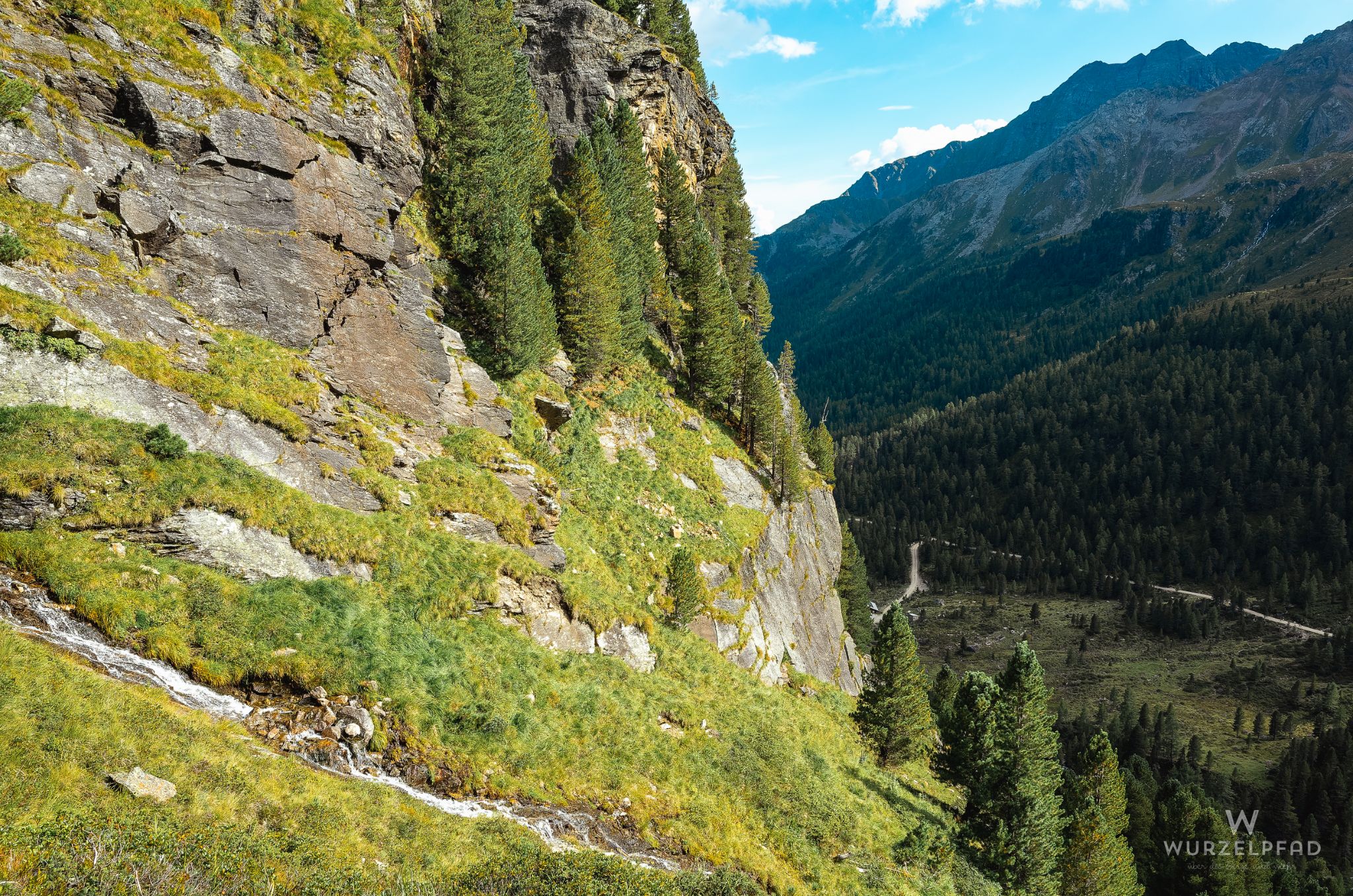 Steilstufe von der Lienzer Hütte