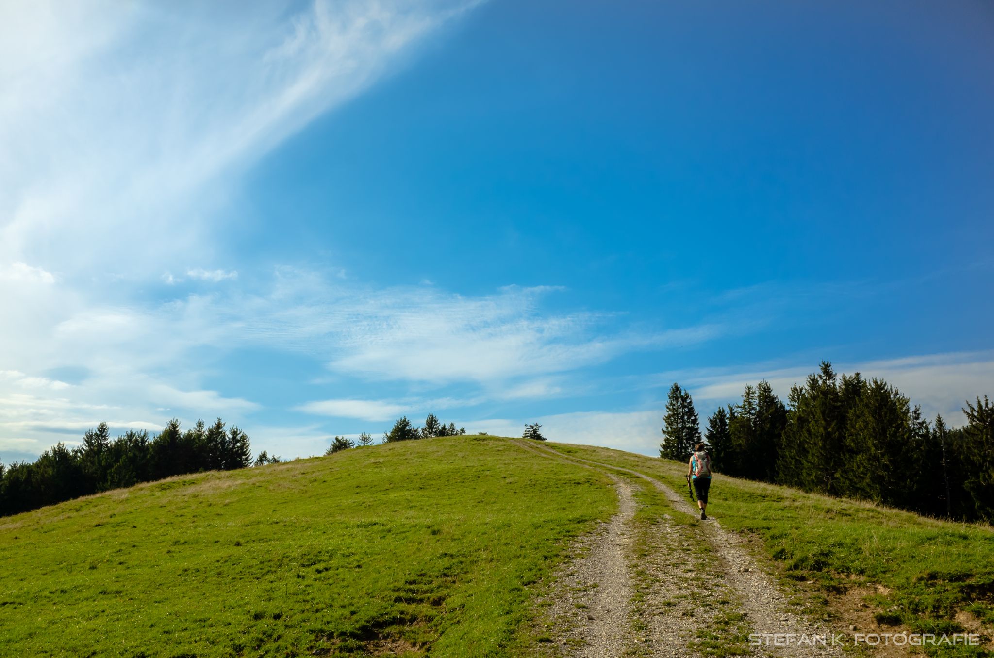 Langsam öffnet sich das Gelände