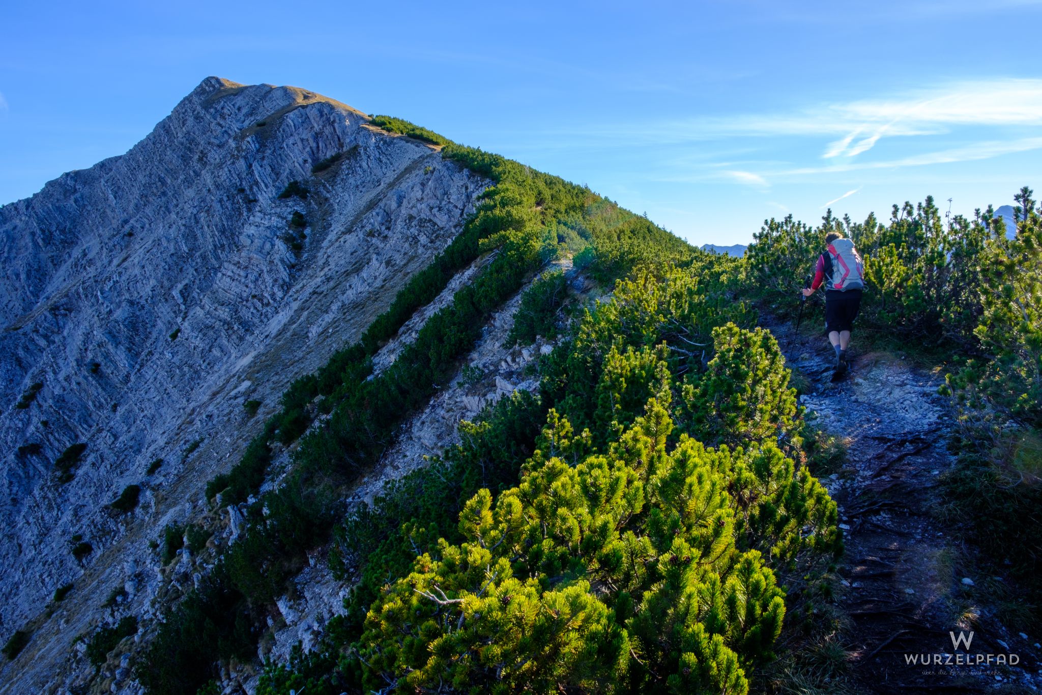 Die letzen Meter zum Gipfel