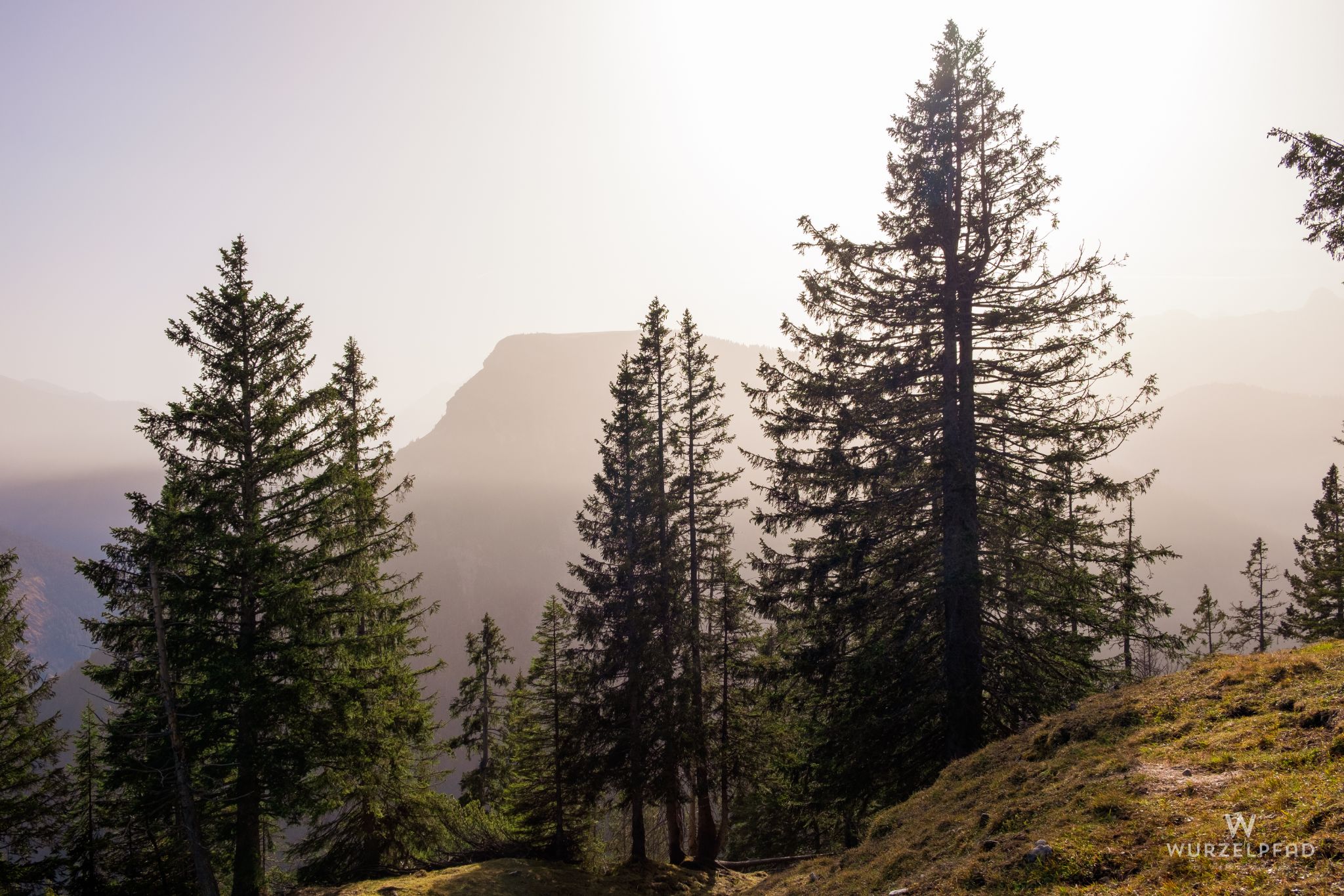Stimmung oberhalb der Grafenherberge