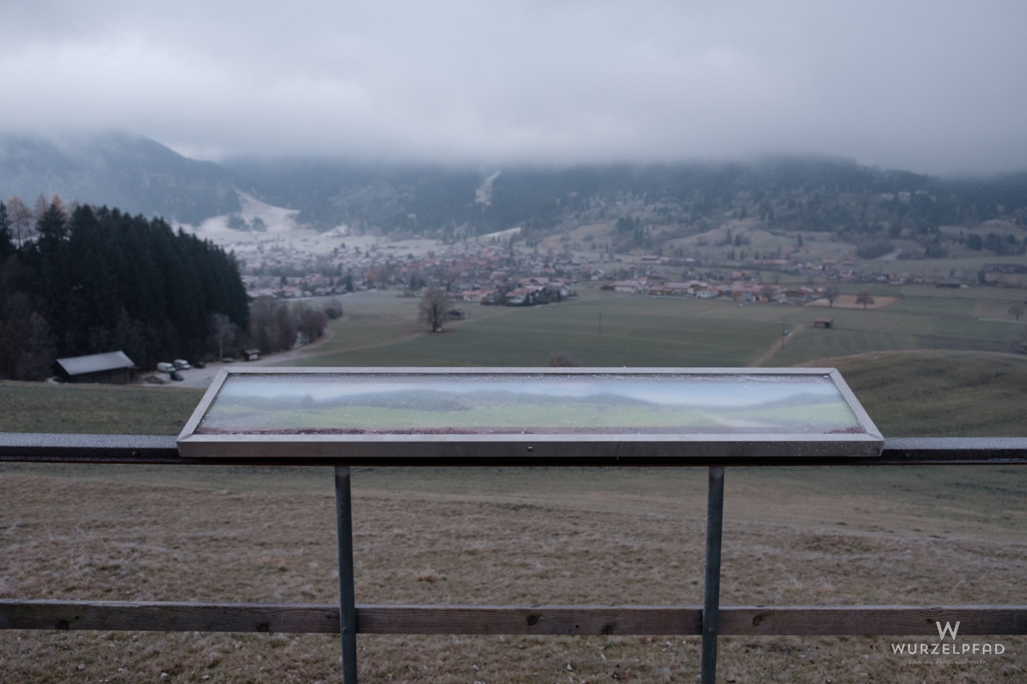 Panoramtafel ohne Panorama