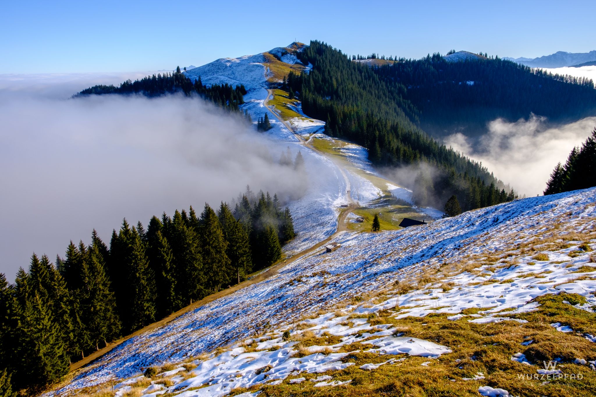 Blick zum Hinteren Hörnle und Stierkopf