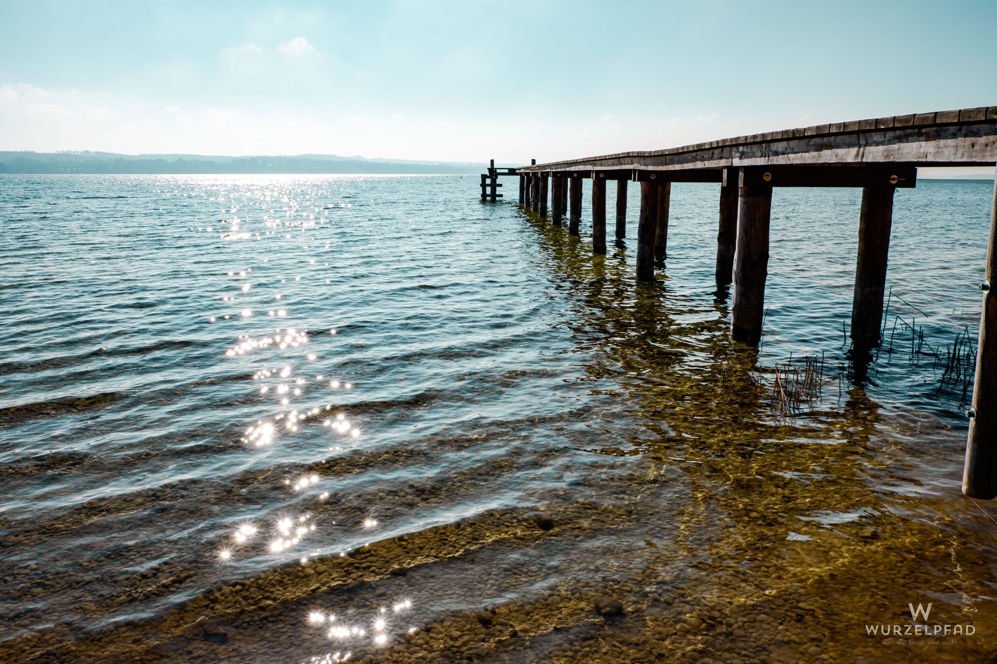 Steg bei Eching am Ammersee