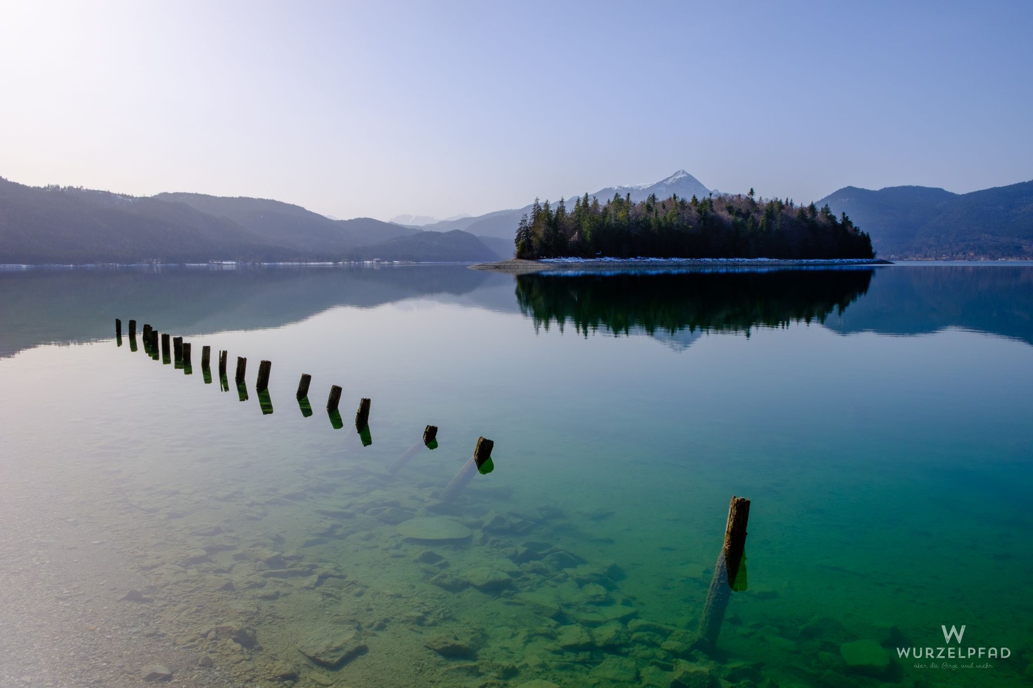 Insel vor Simetsberg