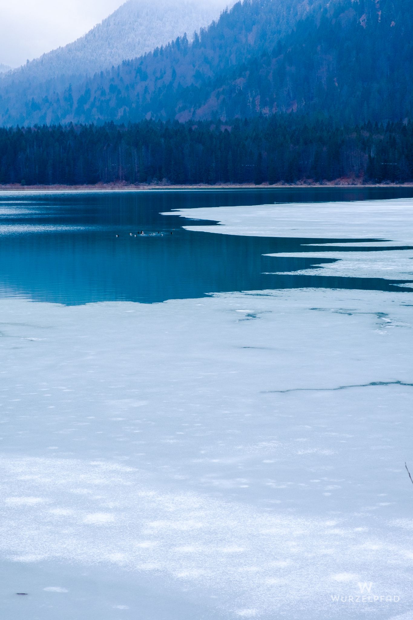 Nach Osten hin ist's zugefroren