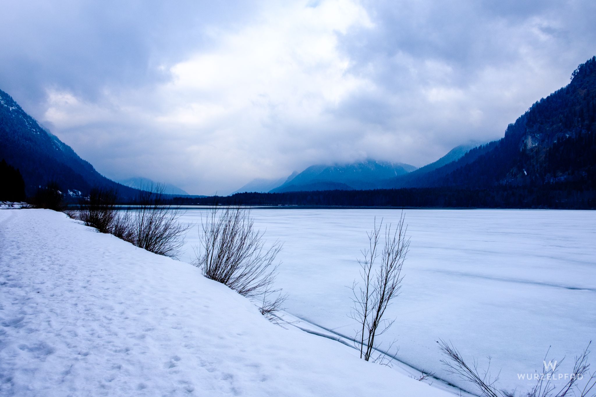 Blick zum Estergebirge