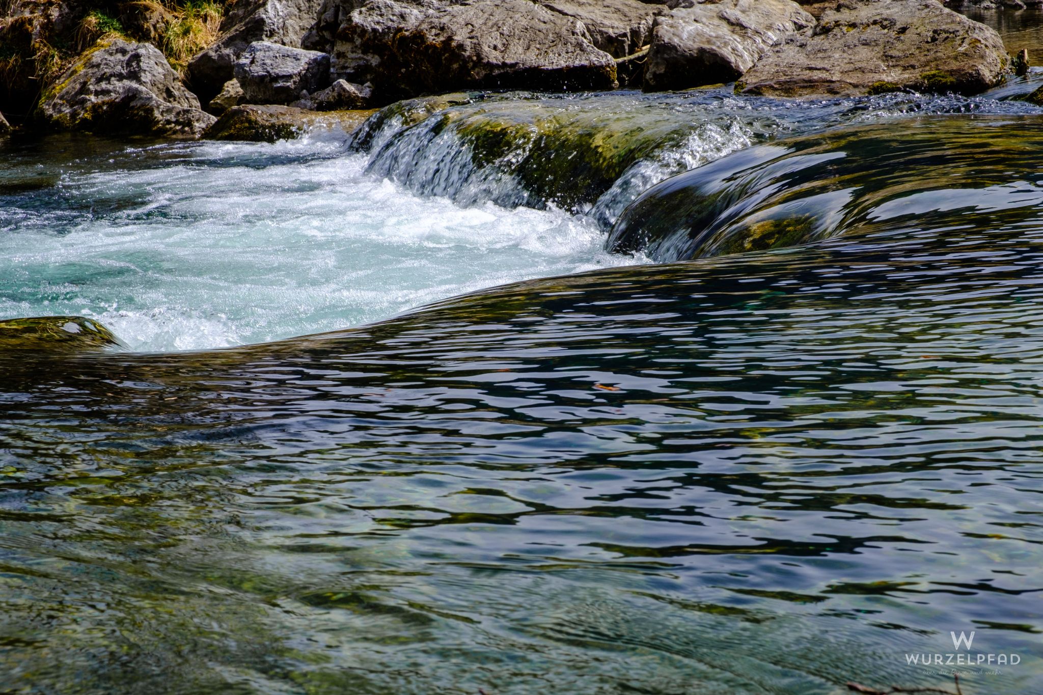 Solschwelle an der Leitzach