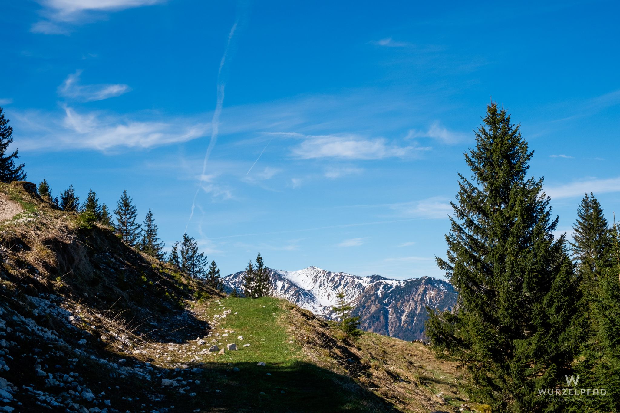 Unterwegs am Breitenstein mit Blick zum Jägerkamp