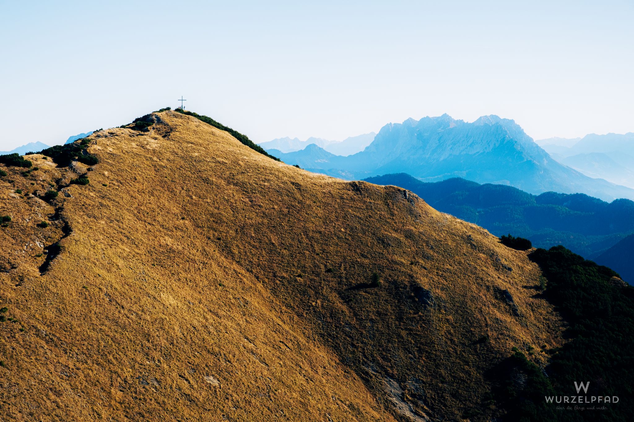 Veitsberggipfel und Wilder Kaiser