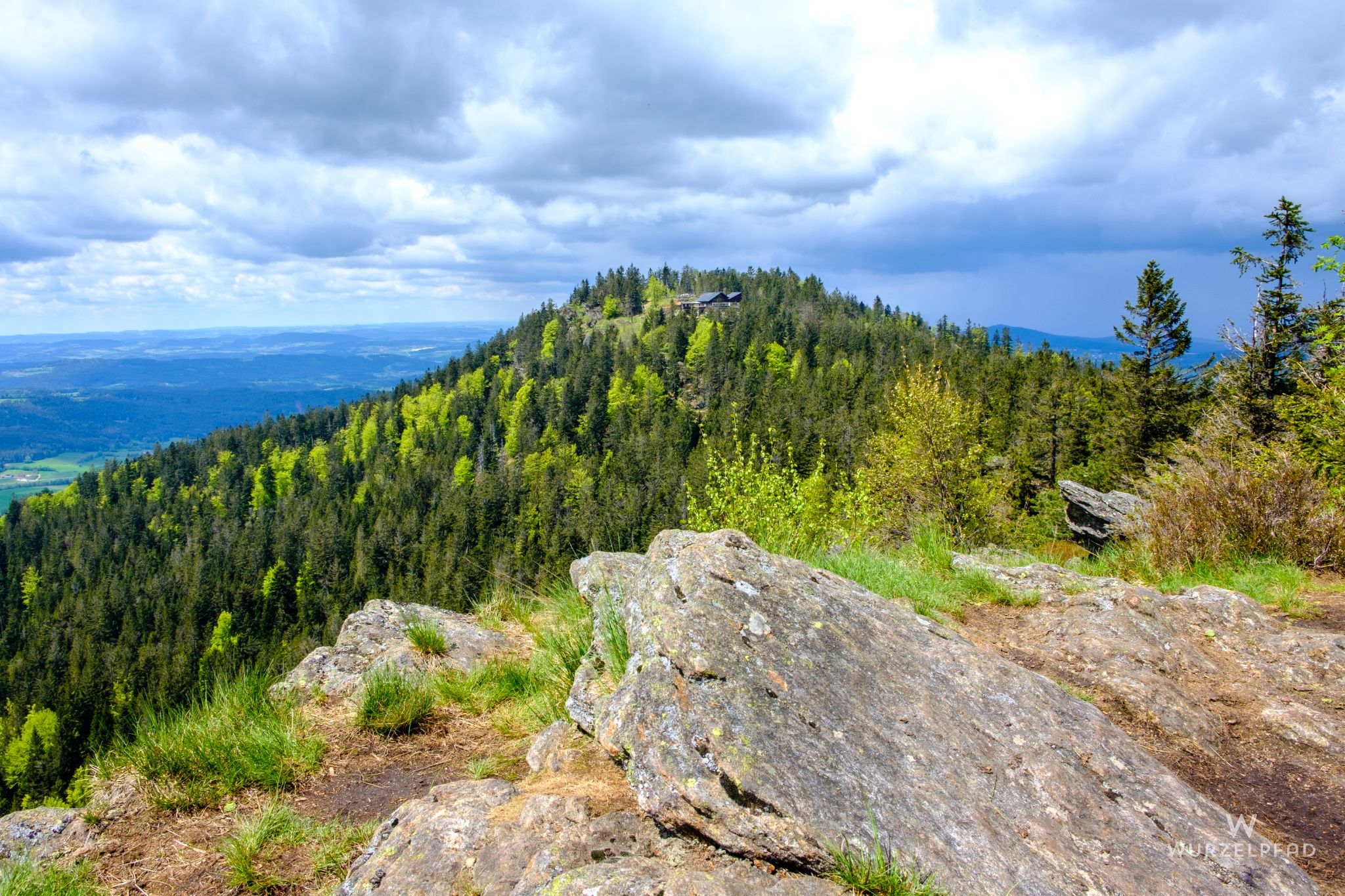 Blick zur Kötztinger Hütte