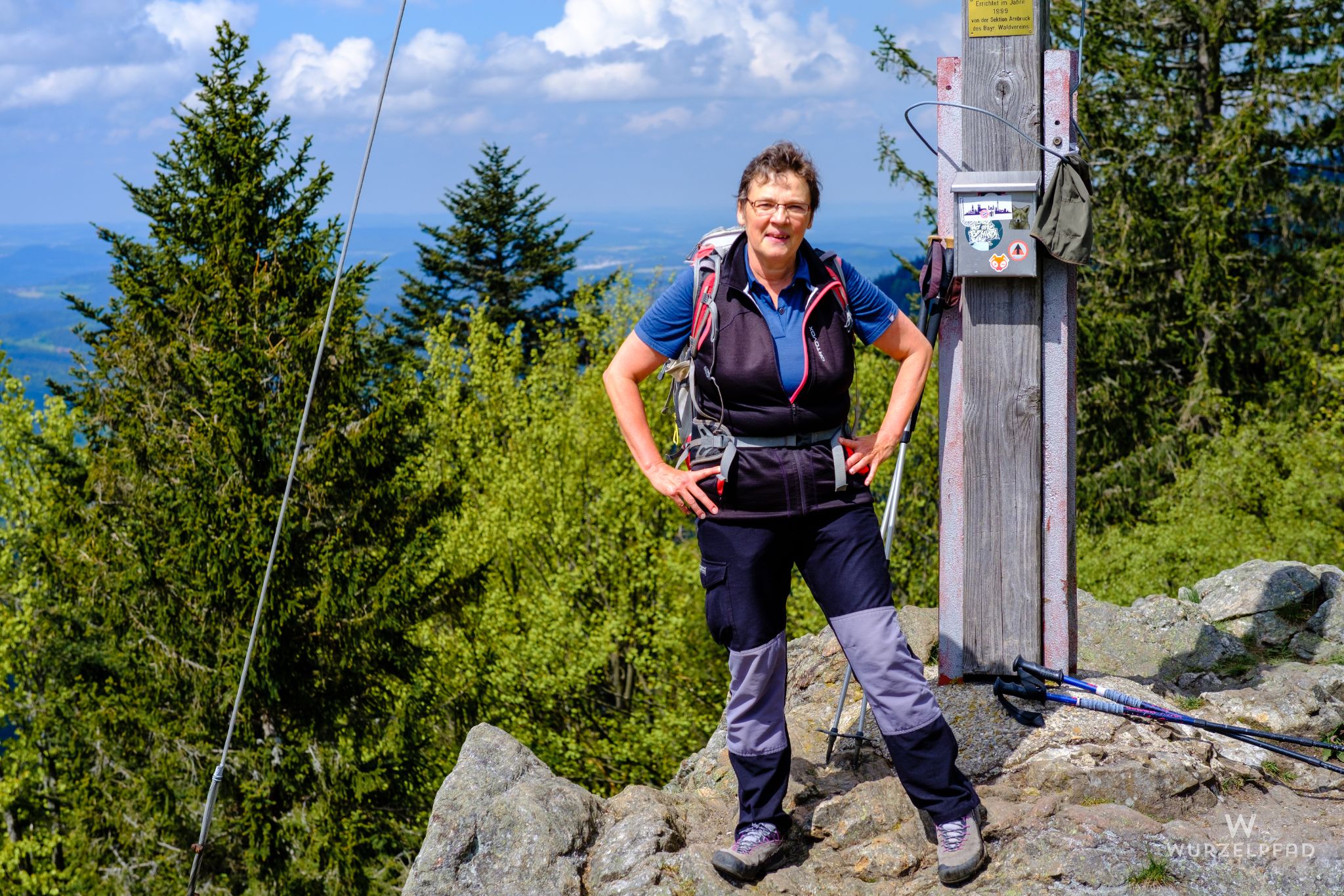 Der erste Gipfel ist erreicht