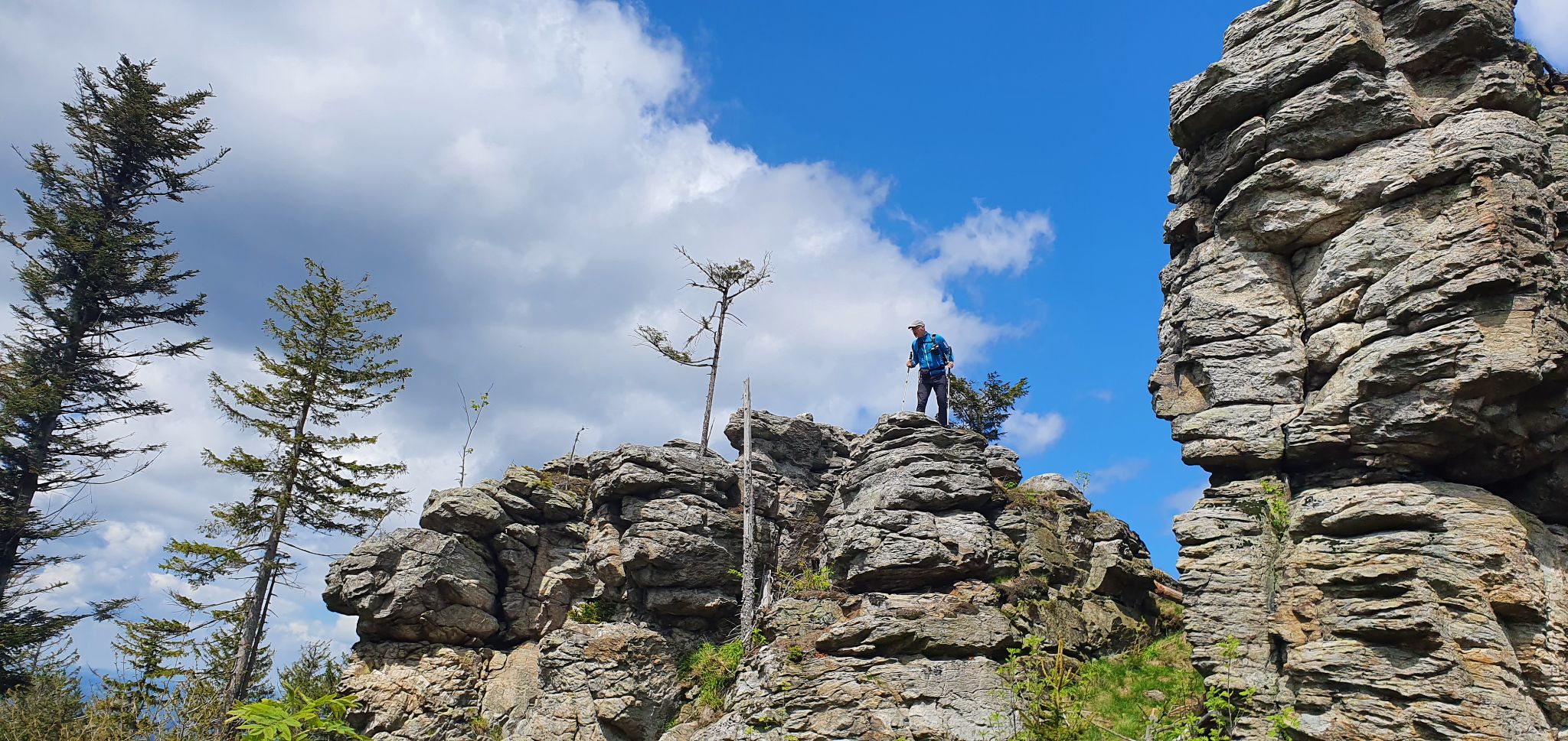 Hui, da geht's runter