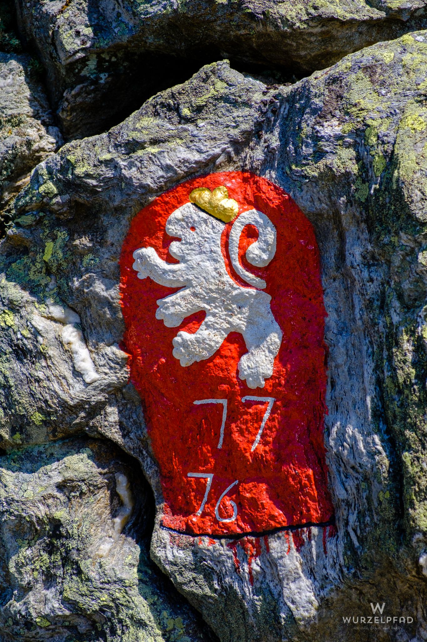 Allgegenwärtig: der Böhmische Löwe