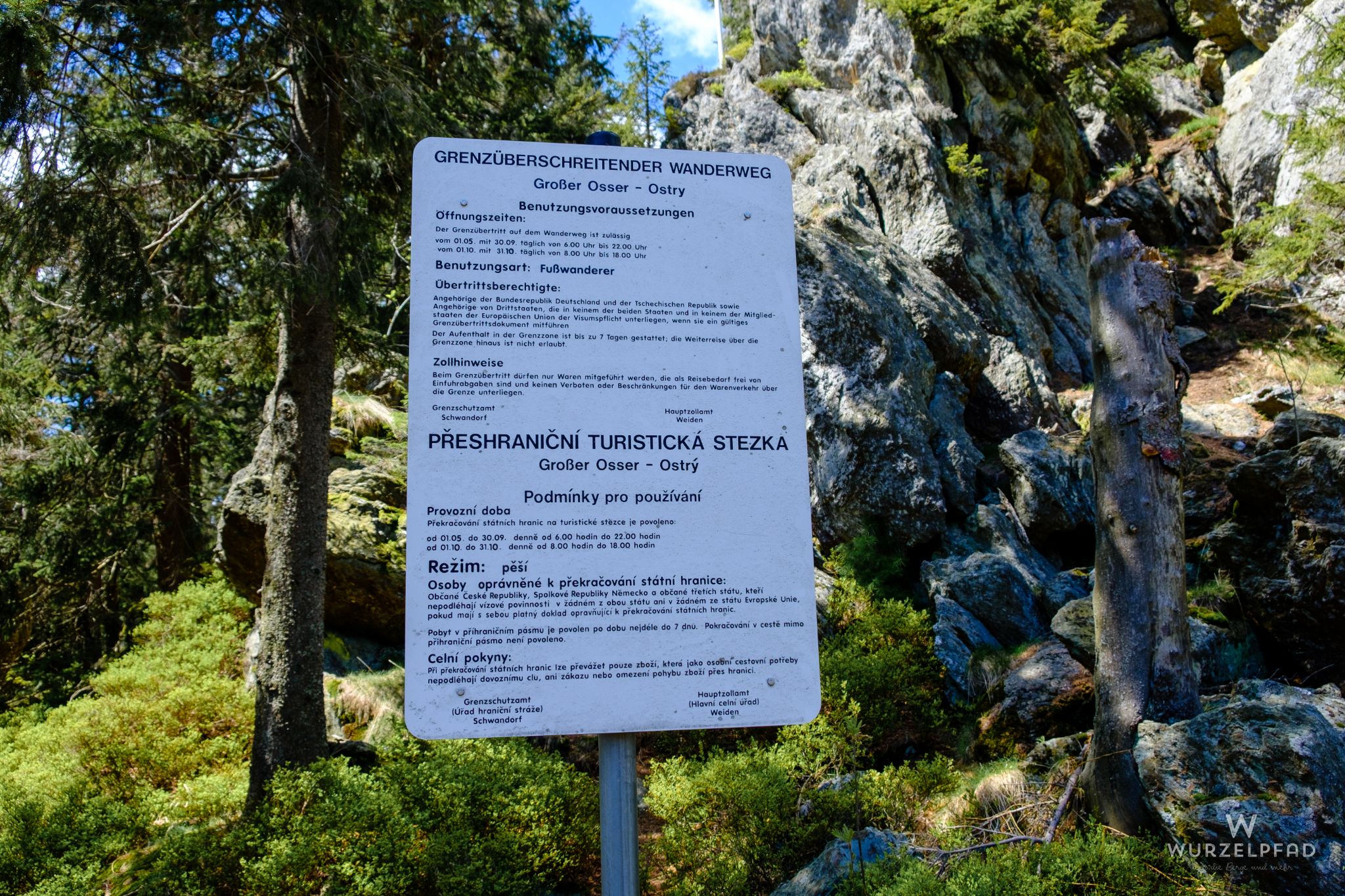 Da waren wir glatt in der Tschechei