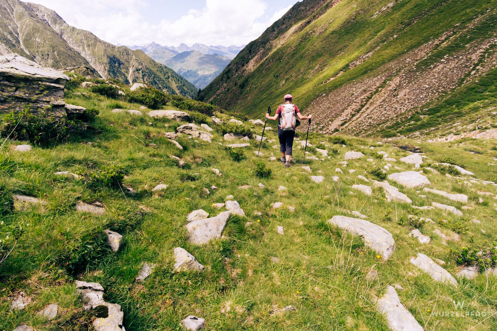 Abstieg ins Sailertal