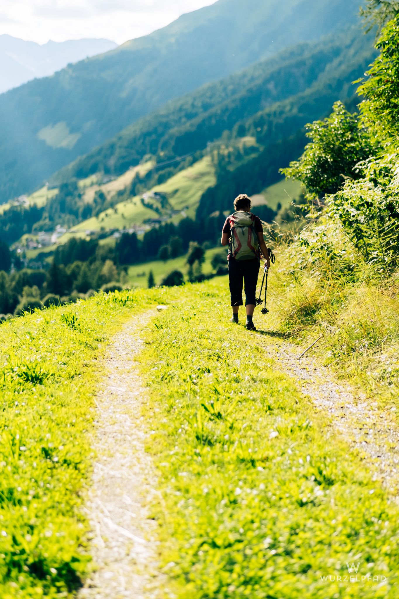 Die letzten Schritte zum Jägerhof