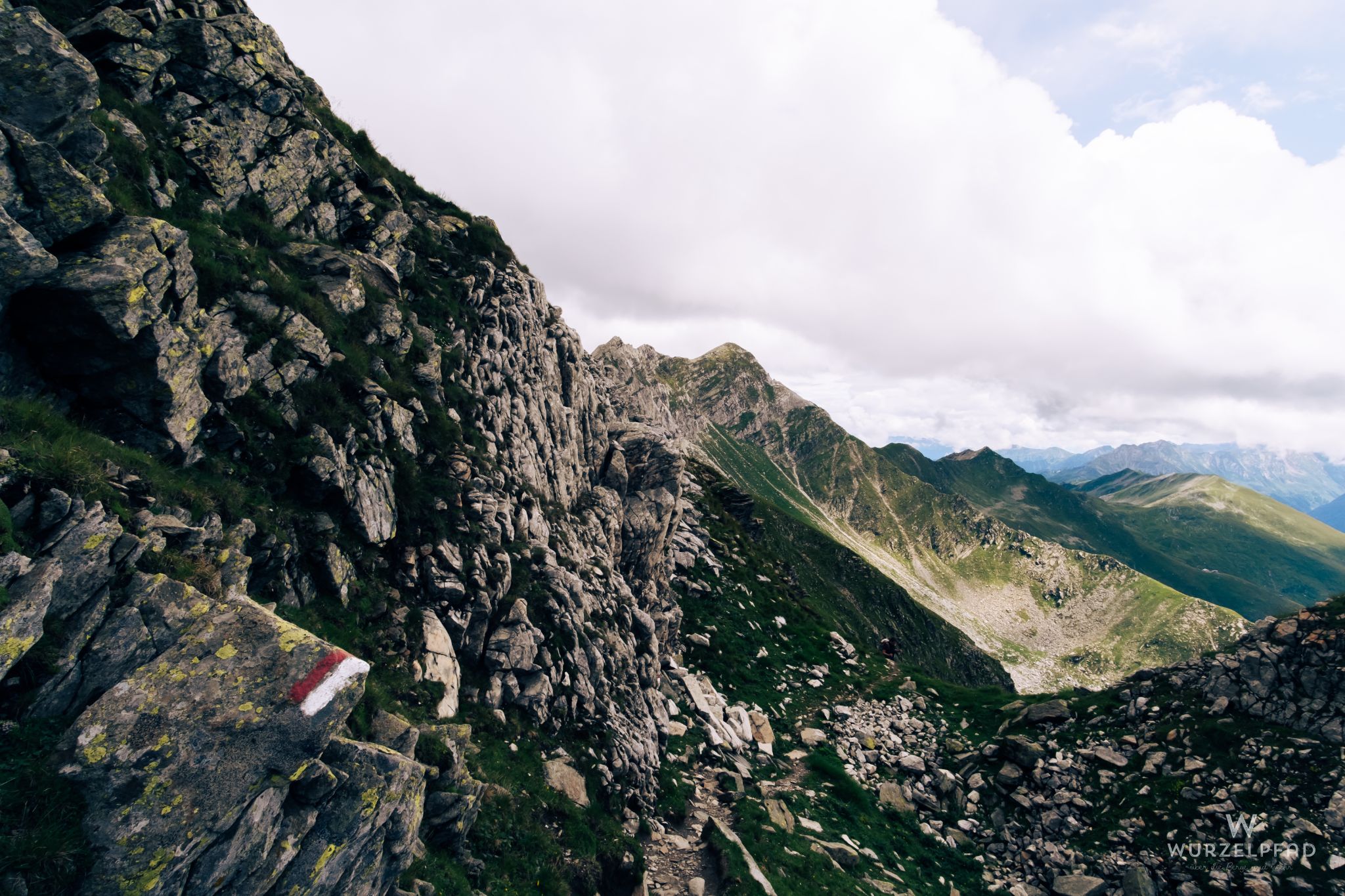 Blick über den Jaufenkamm nach Osten