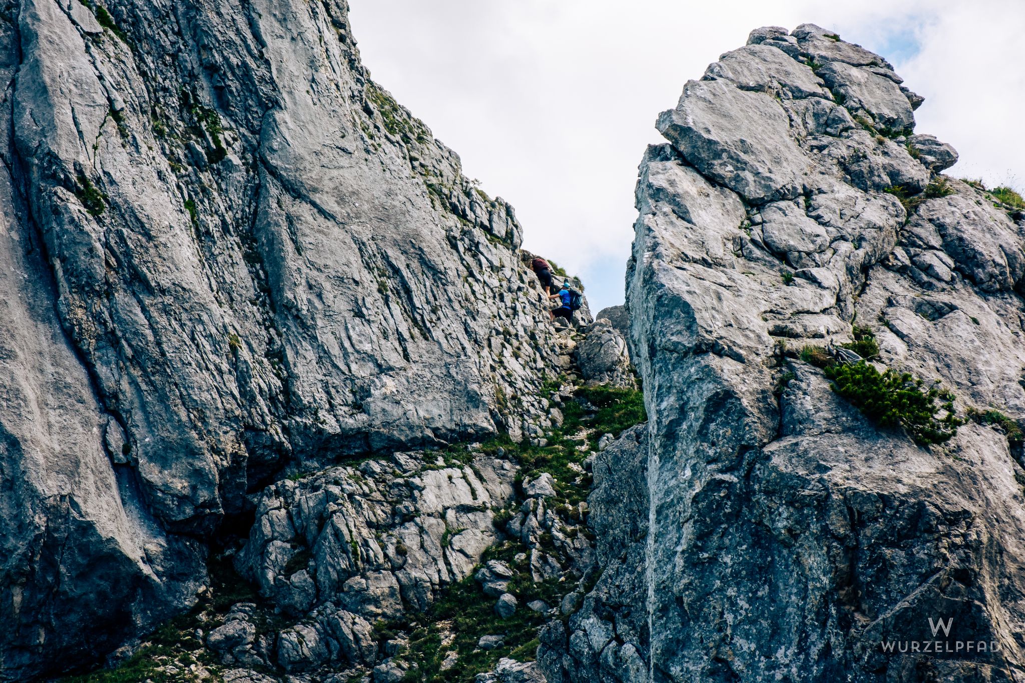 Gipfelanstieg am Teufelstättenkopf