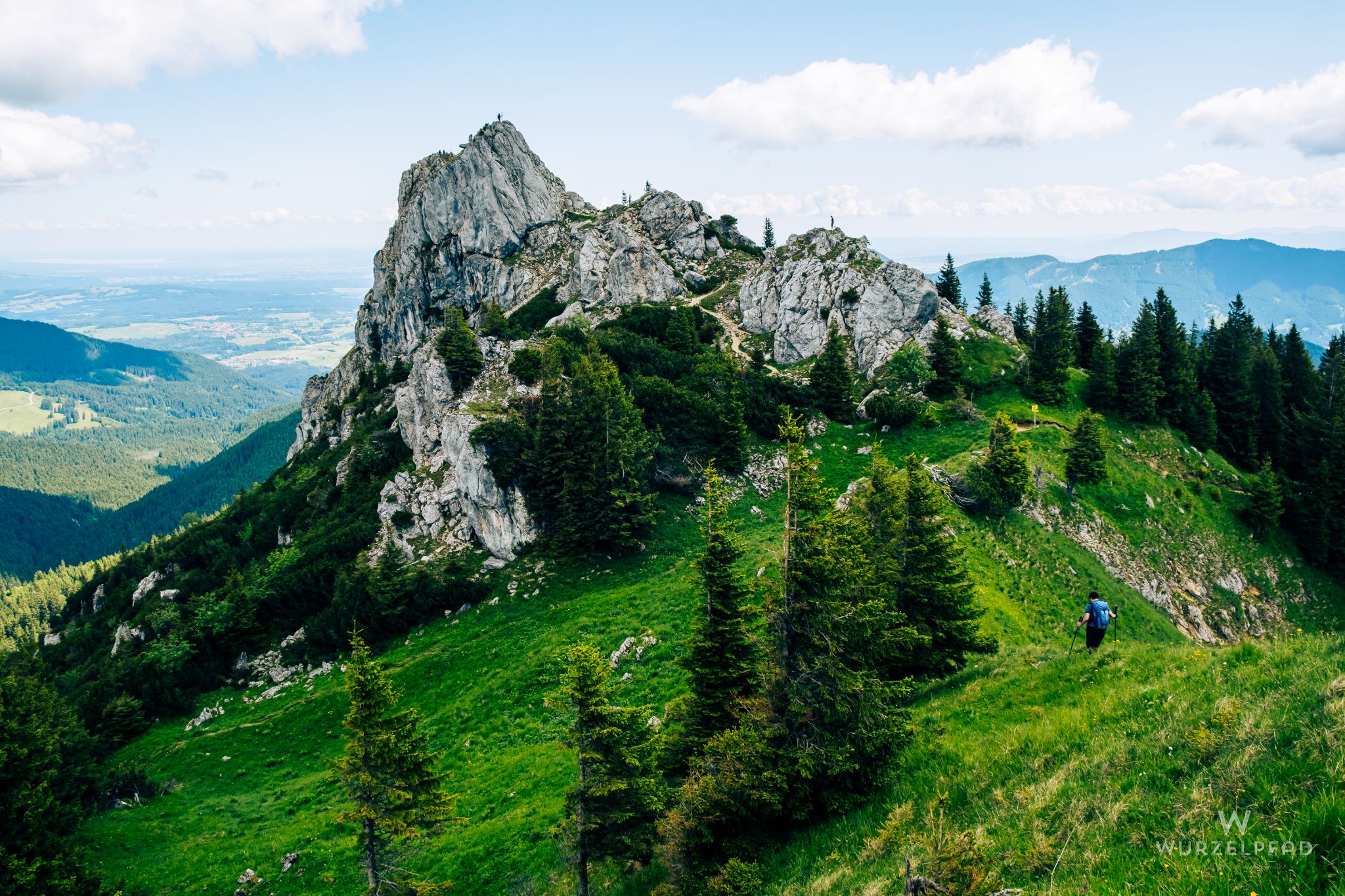 Gipfelaufbau am Teufelstättenkopf