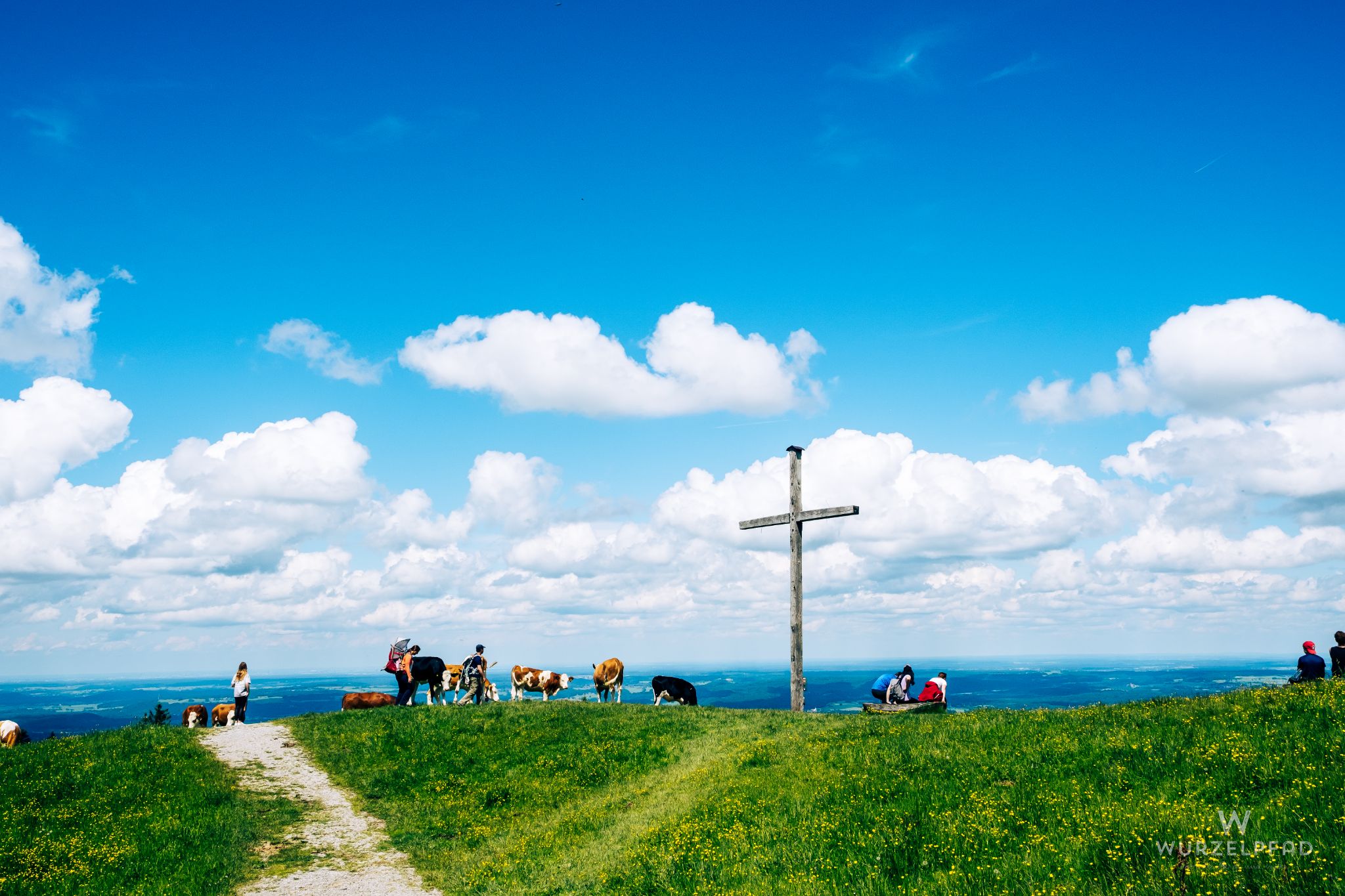 Gipfelkreuz am Blomberg