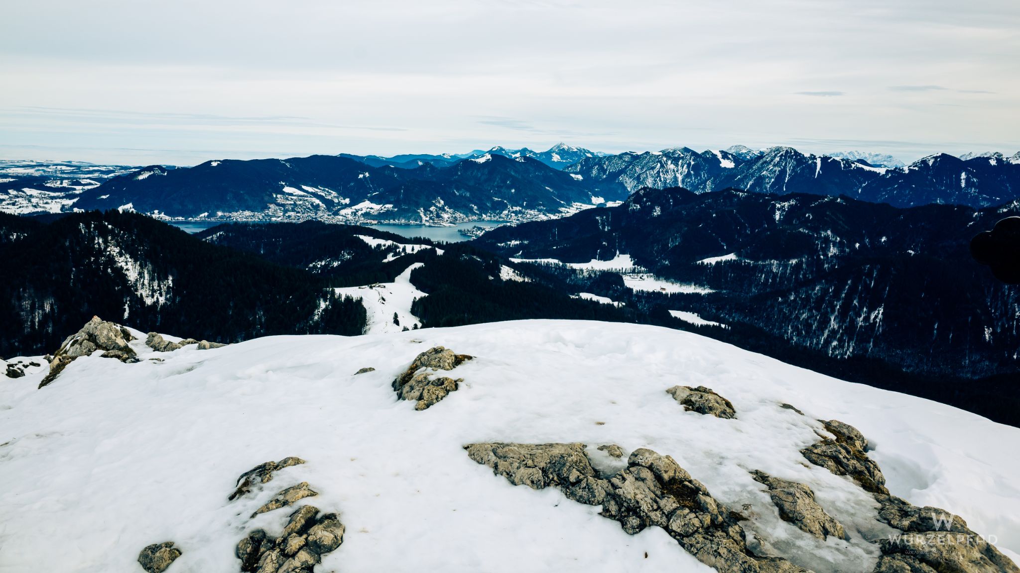 Fockenstein, Blick über den Tegernsee