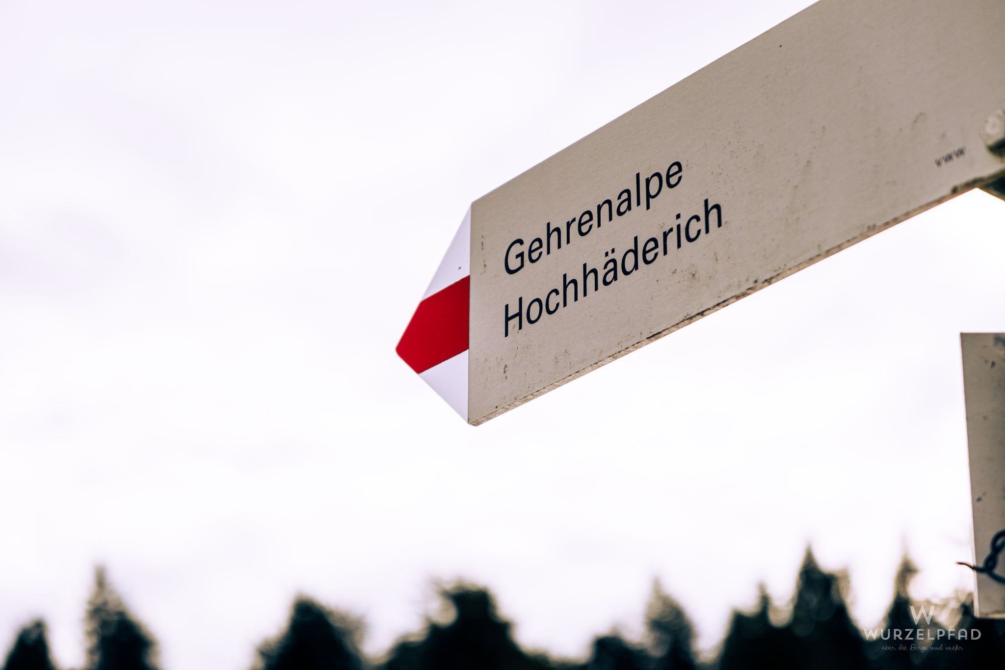 Wegweiser zum Hochhäderich