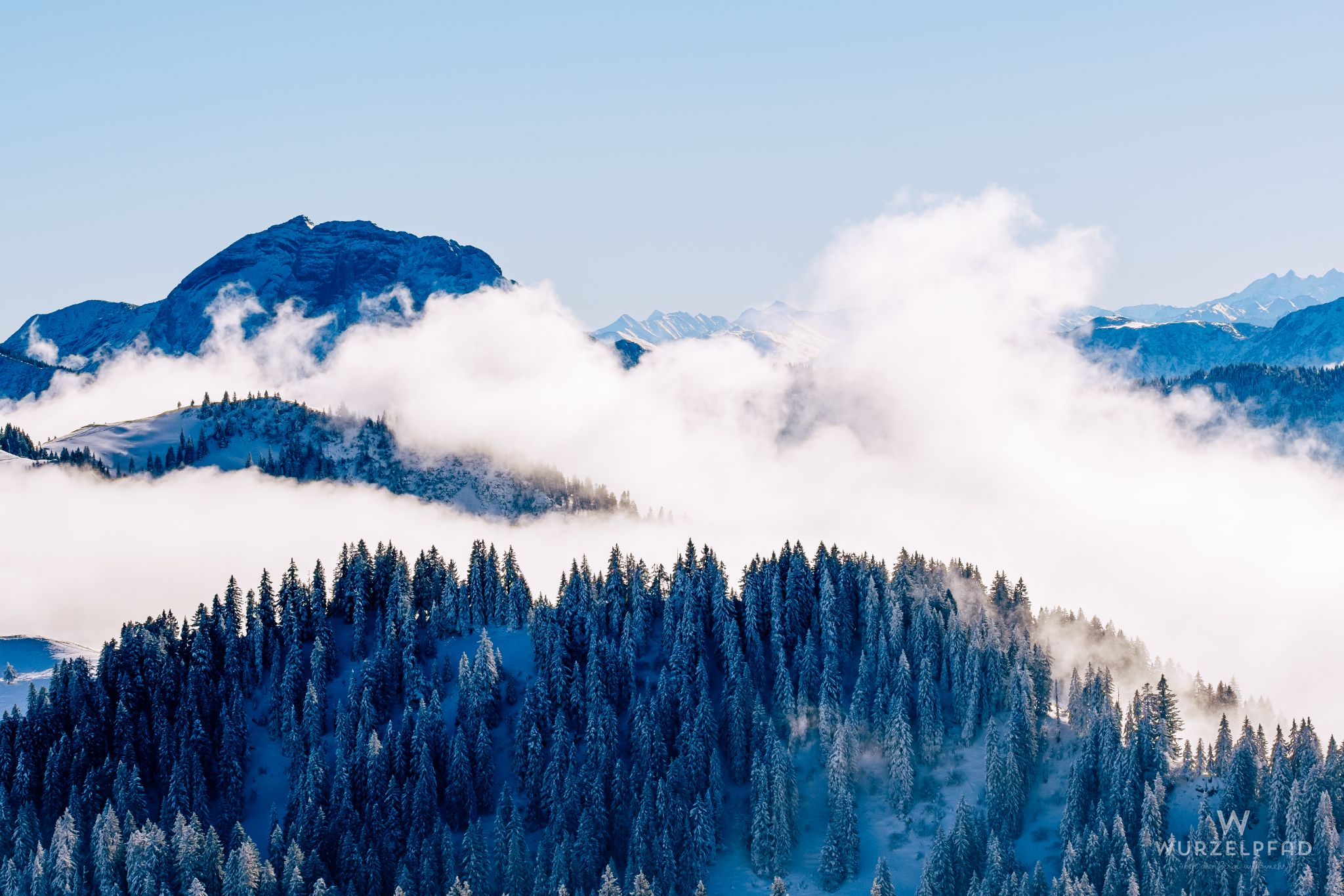 Blick auf den Guffert