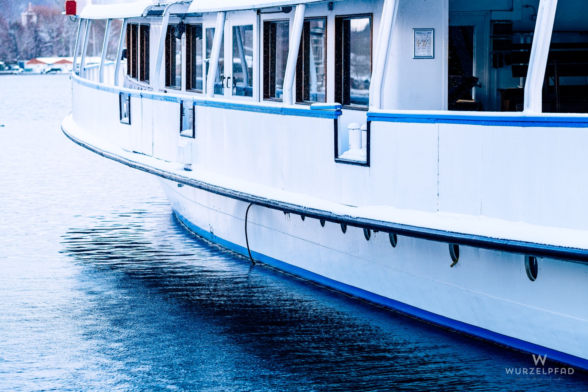 Dampfer im Winterschlaf