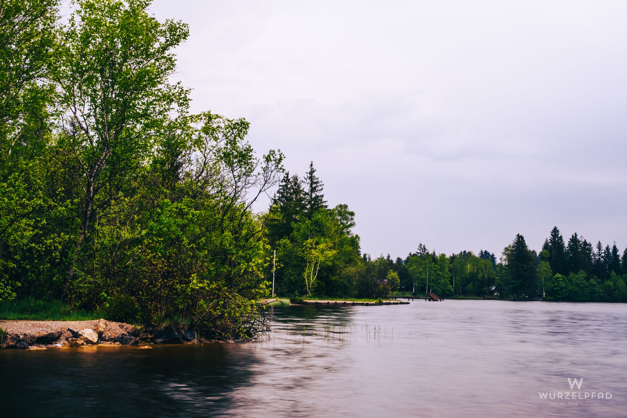 Blick über's Kirchseeufer