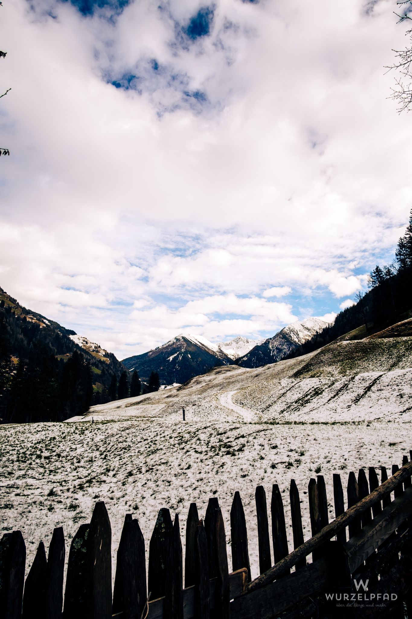 Blick auf die Sarntaler Berge